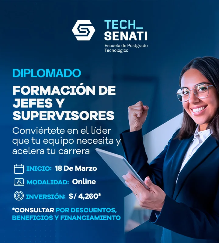 Diplomado en Formación de Jefes y Supervisores 100% online